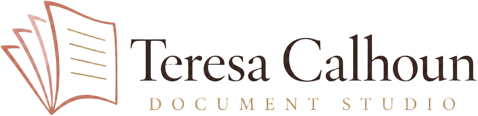 Teresa Calhoun Document Studio